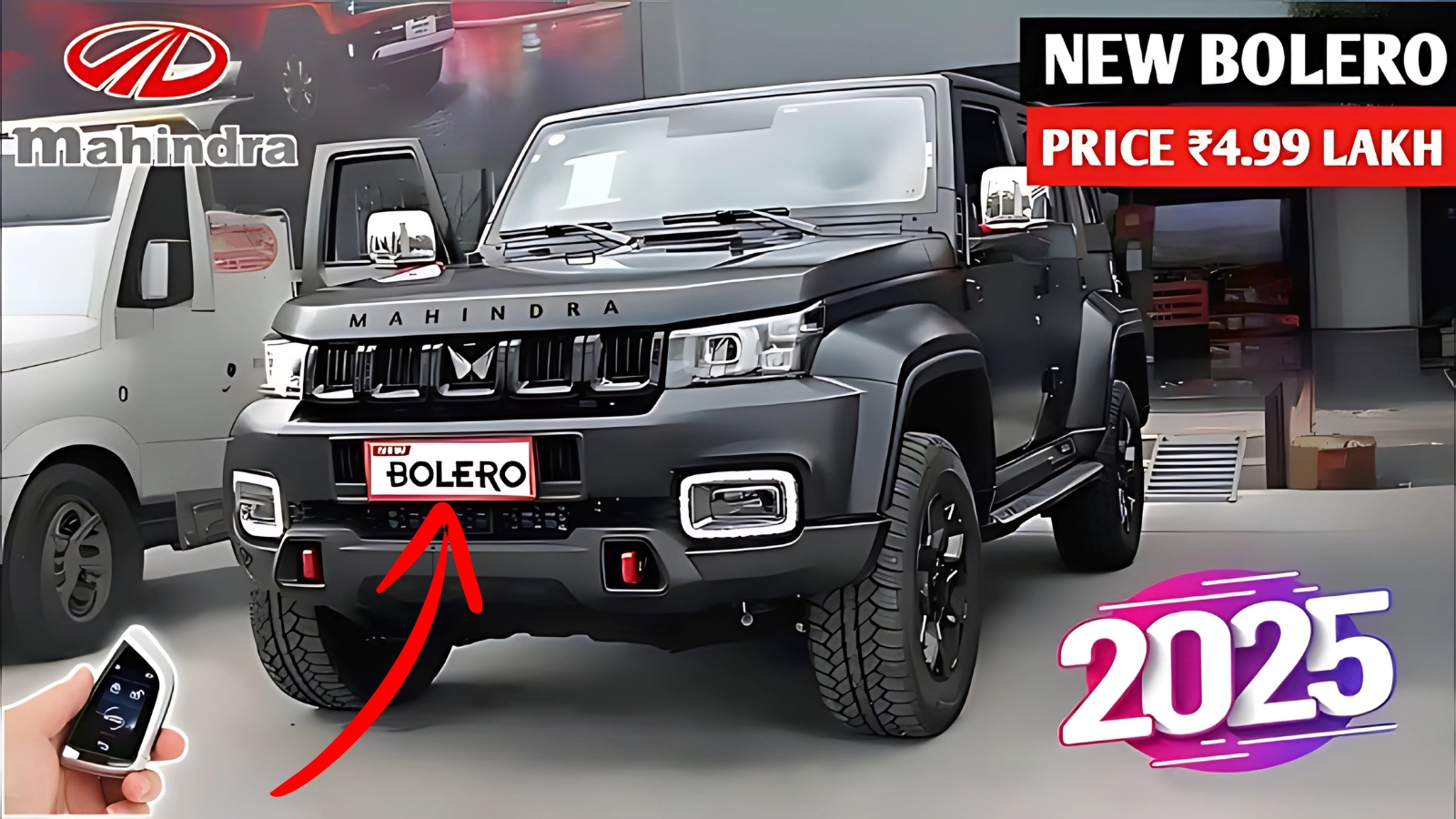 Mahindra Bolero Facelift